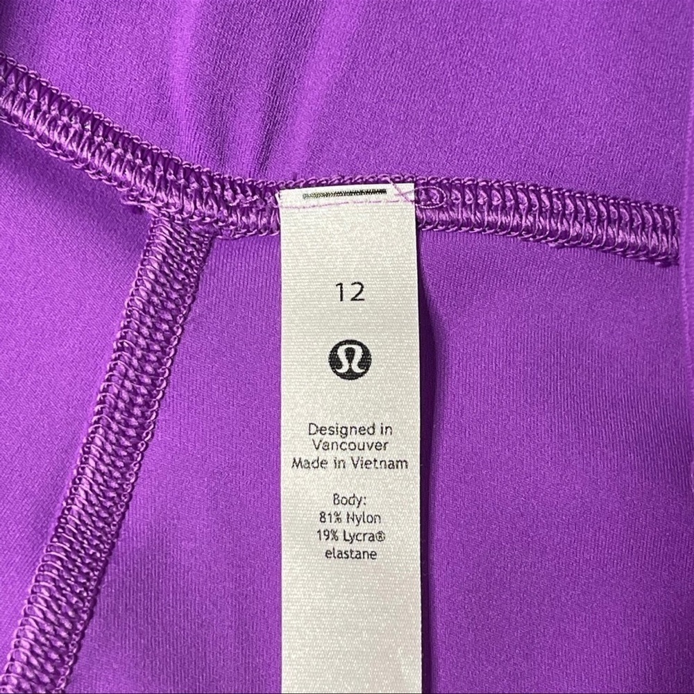 Lululemon Align High Rise Pant Leggings with Pockets Moonlit Magenta 12 NWT - Picture 12 of 12